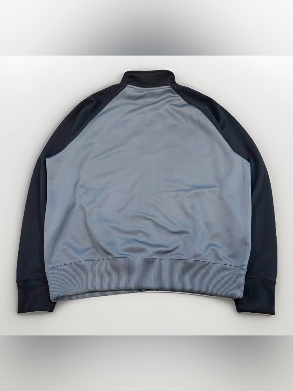 Nike The Athletic Department Track Jacket Size XL Gray Black White Swoosh Retro - Picture 2 of 11